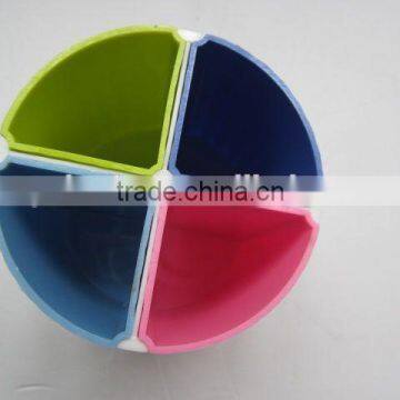 Colorful Plastic Stationery STORAGE BUSKET/Multifunctional Pen Holder photo-2