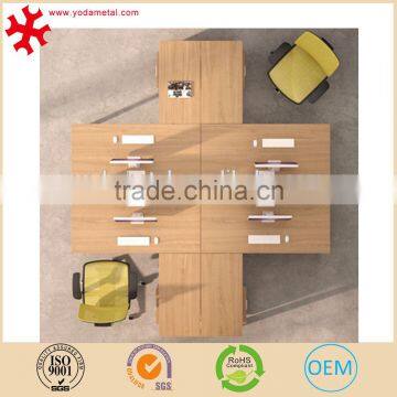 Modern Models of Office Desk for 4 Persons photo-2