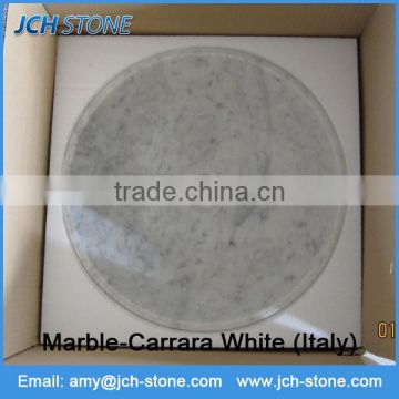 Italy Bianco Carrara marble white stone polished hand wash basin