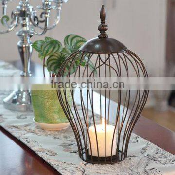 European British Style Unique Design Candlestick Metal Candleholder Vintage Candle Stand Tea Light Wedding Home Decor Classic