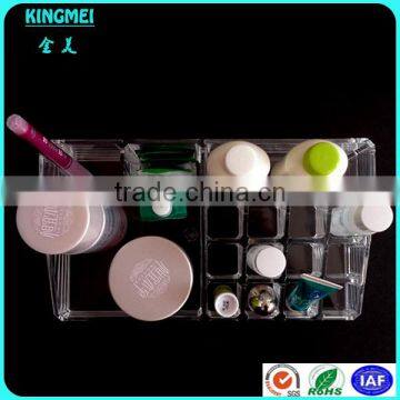 Makeup Brushes Manufacturers China & Acrylic Makeup Box & Organic Glass Nail Polish Display photo-2