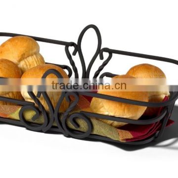 Fast Food Metal Wire Bread Storage Basket