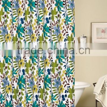 Bamboo Jacquard Bathroom Shower Curtain