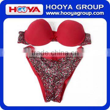 Red Bra Panty Set Sexy Modle Bra And Panty Set Underwear