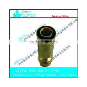 Adjustable water column sprinkler added with gas
