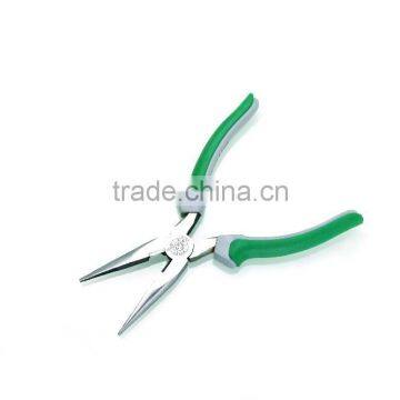 BERRYLION rubber handle 8'' long nose clamp pliers with drop forged treatment