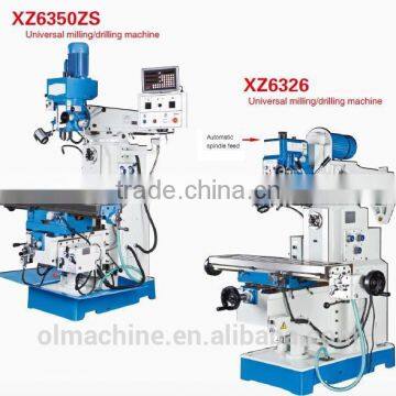 Universal Drilling and Milling machine, table 1120x260 1270X320mm, drill dia 50mm, vertical mill dia 25mm, end mill width 125mm