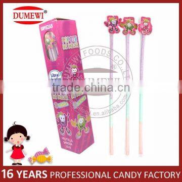 3 in 1 Mixed Fruit Flavors CC Stick Sour Powder Candy