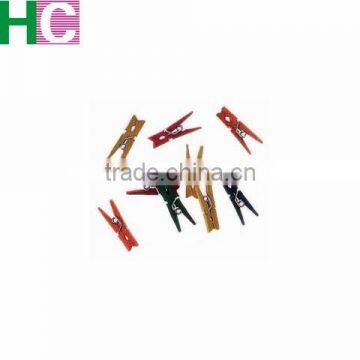 2.5cm Mini Spring Wooden Clip for Sale photo-2