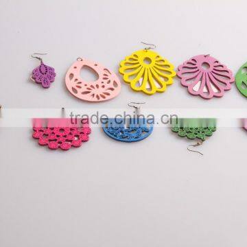 Unfinish African Wooden Earrings photo-2