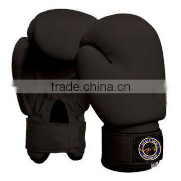 Balck Colour Boxing Gloves Made of PU Filled