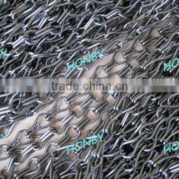 Unique Gun Metal Decorative Chain Curtain(12mm hook linked)