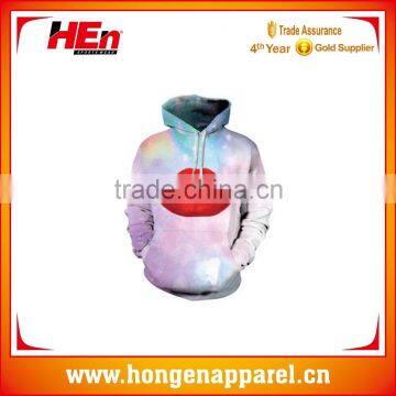 Hongen apparel factory derict selling good price sublimation hoodies