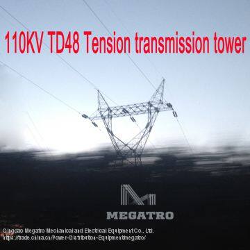 MEGATRO 110KV TD48 Tension transmission tower