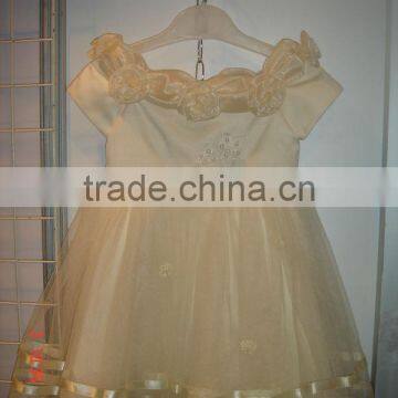 Yellow Flower Girl Dresses Wedding Dress Long Dress