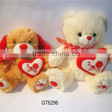 Novelty romantic gifts love valentine teddy bear dog for sale