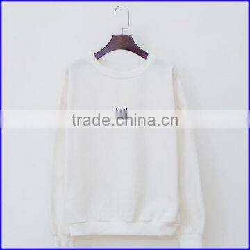 2016 Heavy Cotton Blend OEM Custom Crewneck Sweatshirt and hoodies