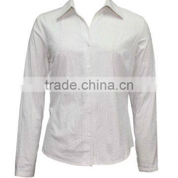 Wholesale Ladies Tops Cheap Price Long Sleeve Mature Blouse for Women photo-3