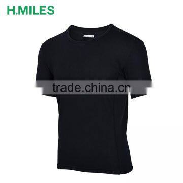 Custom Design Drifit Short Sleeve Gym Running Cloth Mens Dry Fit Sport Shirt photo-3