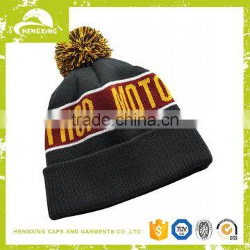 Professional Multifunctional heavy beanie with pom