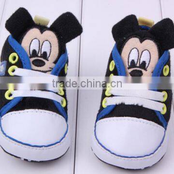 boys fashion mickey mouse sport shoes child shoe for walking baby walking