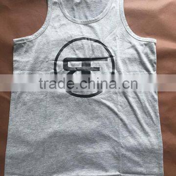 mens fitness spandex stringer bodybuilding wholesale custom breathable tank top