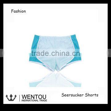 Newest Monogrammed Seersucker Running Shorts photo-2