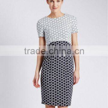 Spotted Shift Dress New