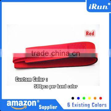 Neon Yellow Ankle Band Strap for Timing Chip - Race Running Time Chip Strap With Neoprene - Accept Custom - Ebay/Amozn Supplier photo-2