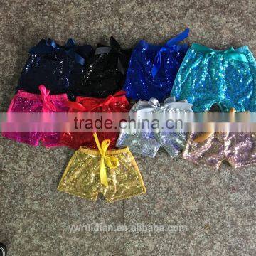 Small Quantity Clothing New Fashion 2017 Icing Shorts Toddler Girl Bubble Sequin Shorts photo-2