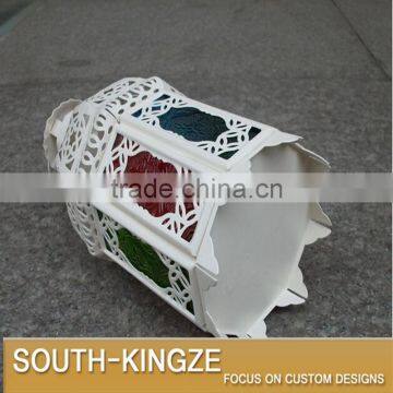 Colorful/Transparent Glass Metal Candelabrum photo-5