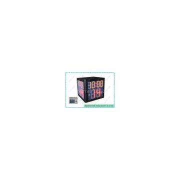 Wireless LED Digital Shot Clock For Basketball With Game Time , Shot Clock In Basketball