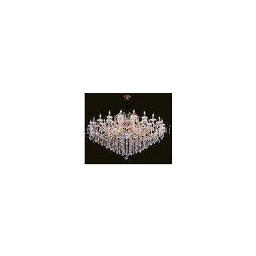 42 Lights Contemporary Crystal Chandeliers For Hotel / Home 1800mm x 800mm