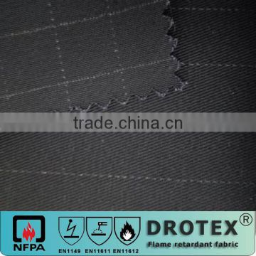 XinXiang Manufacture Cotton Polyester Esd fabric with metallic fiber