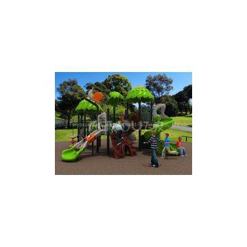 Newest design children plastic playground equipment