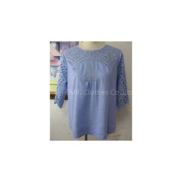 Collarless Tops