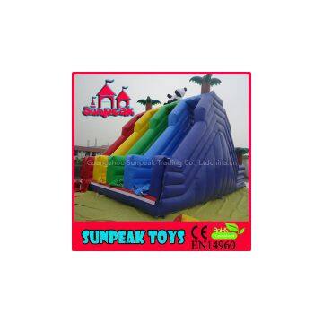 SL-1968 Five Colour Lane Giant Inflatable Slide