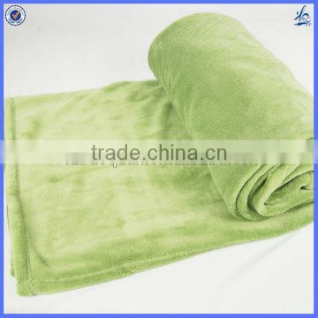 100% polyester extra soft coral fleece thick blanket