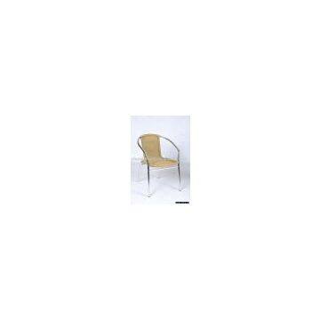 aluminum rattan chair