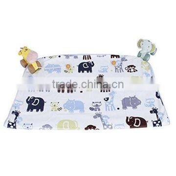 Fleece Baby Blanket With Animal Cartoon Head photo-2