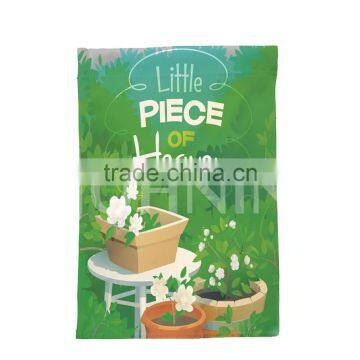 Cheap custom both sides printed Yard decoration garden flag