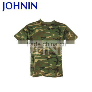 Wholesale 95% cotton camouflage T shirt