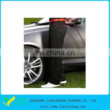 Customizable 100% Polyester Blank Color OEM Designed Golf Trousers