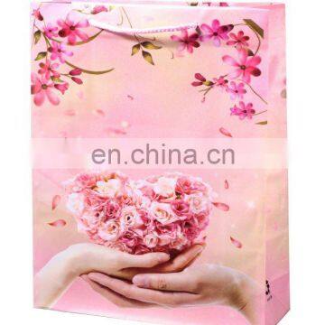 Printing plastic personalized wedding gift bag