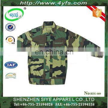 Wholesale American style BDU Uniform/Army Tactical BDU Camouflage Military Uniform/Battle Dress Uniform