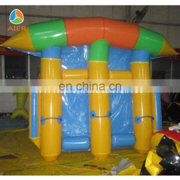 Inflatable water games flyfish banana boat,fly fishing boat