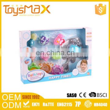 Promotion Gift Plastic Rubber tub town bath toy