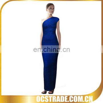 2014 newest one shoulder bandage sexy indian night dress