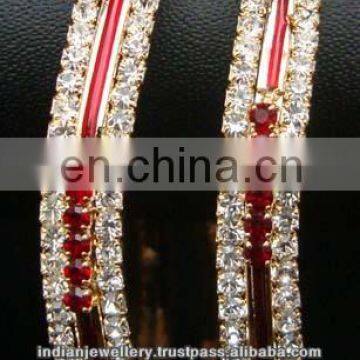 Meena Enamel Jewelry Bangle Manufacturer, Meena Enamel Jewellery Bangles Exporter photo-3