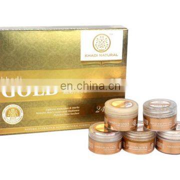 Khadi Natural Herbal Gold Mini Facial Kit